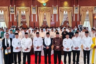 Kunjungi Kalsel, Menag Nasaruddin Umar Ajak Masyarakat Jaga Persatuan dan Alam
