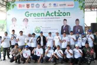 Green Action 2026 di Kabupaten Banjar, BPC dan DLH Kalsel Tanam 600 Pohon serta Kumpulkan 2 Ton Sampah
