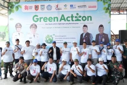Green Action 2026 di Kabupaten Banjar, BPC dan DLH Kalsel Tanam 600 Pohon serta Kumpulkan 2 Ton Sampah