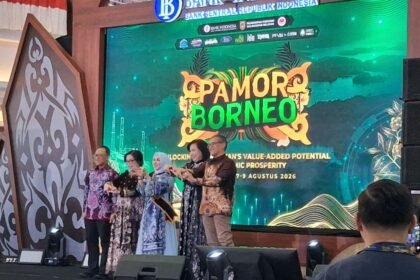 Closing Ceremony Pamor Borneo 2026, Dekranasda Kalsel Dorong UMKM dan Pelestarian Wastra Banua