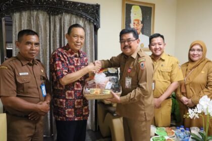 Anjangsana Pemprov Kalsel, Rudy Ariffin Dukung Keberlanjutan Program Pembangunan