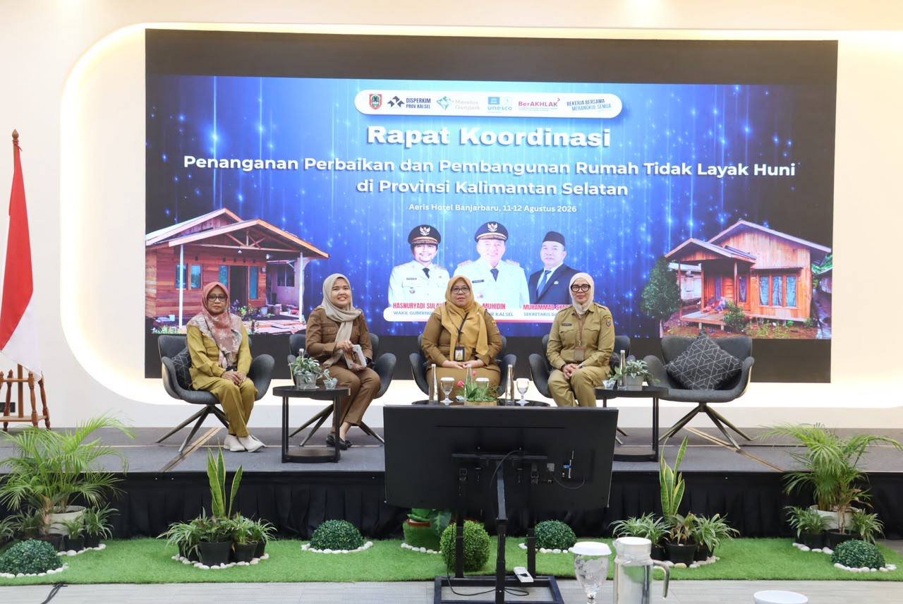Kalsel Perkuat Sinergi Tangani Backlog dan RTLH