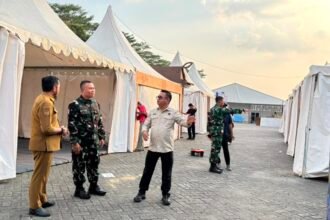 Stand Kalsel Expo Hampir Rampung, Antusiasme UMKM Tembus Kapasitas Tenda