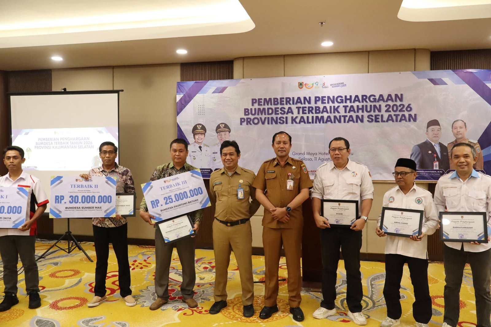 BUMDesa Meranti Jaya Tanah Bumbu Terbaik se-Kalsel 2026, Jadi Penggerak Ekonomi Desa