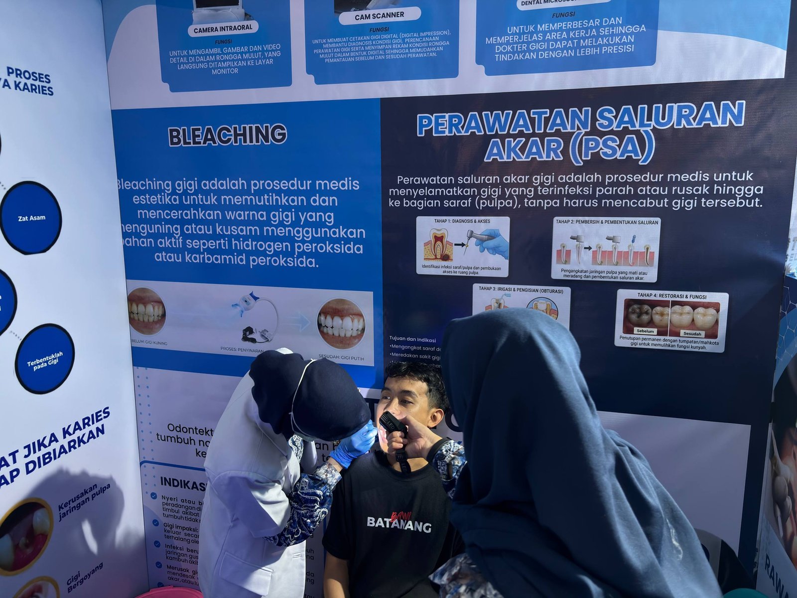 Sakit Gigi Tidak Selalu Harus Dicabut, RSGM Gusti Hasan Aman Edukasi Masyarakat di Kalsel Expo