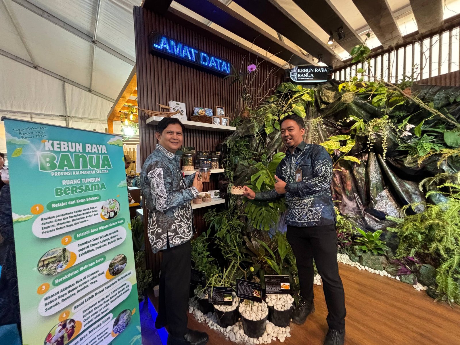 BRIDA dan Kebun Raya Banua Hadirkan Riset, Inovasi, dan Konservasi di Kalsel Expo 2026