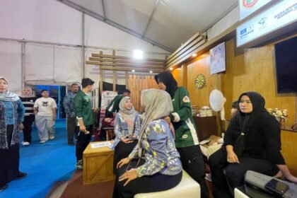 Kreativitas Pemuda dan Layanan Terapis Olahraga Ditampilkan Pada Stand Dispora Kalsel 