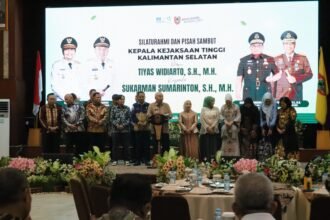 Pisah Sambut Kajati Kalsel, Muhidin Harap Sinergi Penegakan Hukum Terus Diperkuat