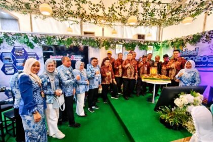 Diskominfo Gelar Berbagai Lomba dan Pengenalan Layanan Publik di Ajang Kalsel Expo 2026