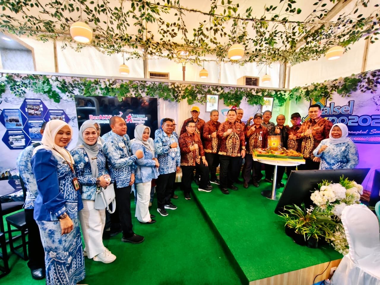 Diskominfo Gelar Berbagai Lomba dan Pengenalan Layanan Publik di Ajang Kalsel Expo 2026
