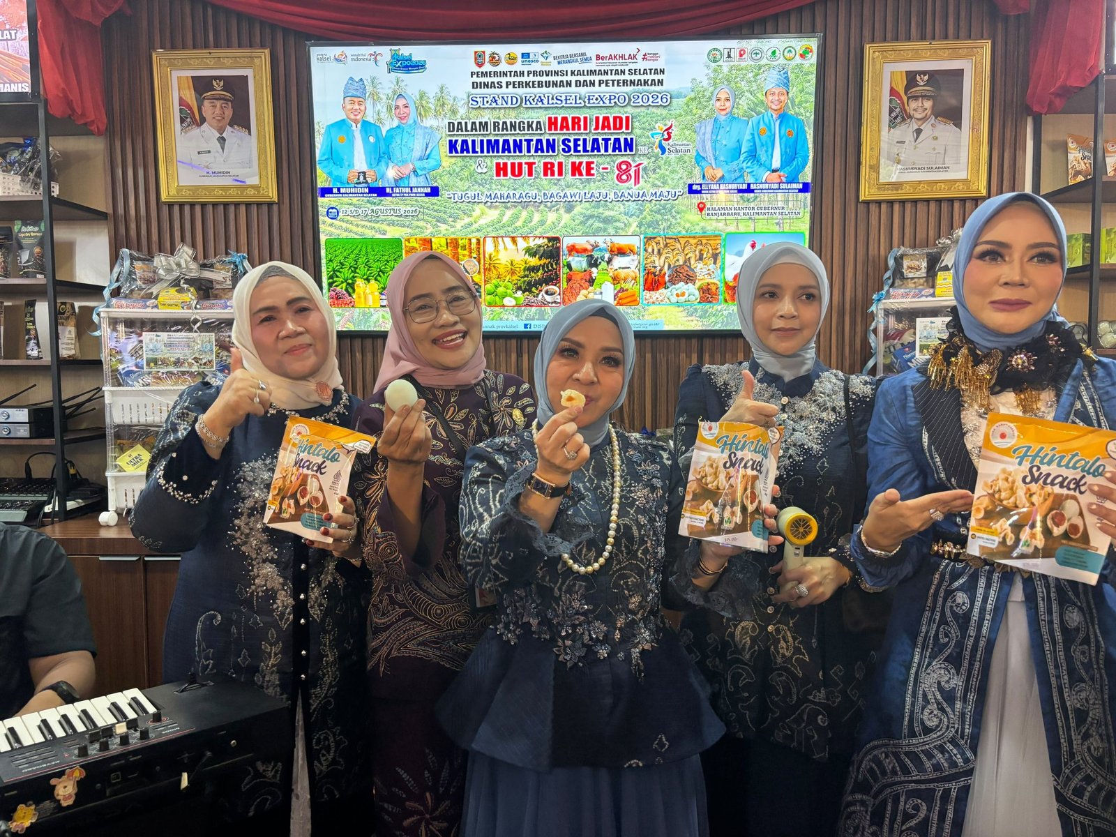 Disbunnak Kalsel Tampilkan Hilirisasi Produk Perkebunan dan Peternakan di Kalsel Expo 2026