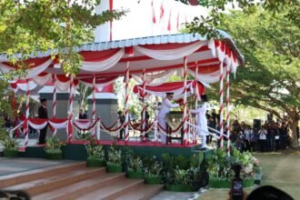 Gubernur Muhidin Ajak Masyarakat Teladani Perjuangan Pahlawan di HUT ke-81 RI