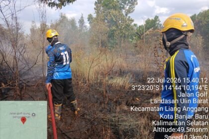 Dinsos Kalsel Fokus Dukung Penanganan Karhutla di Wilayah Utara Bandara