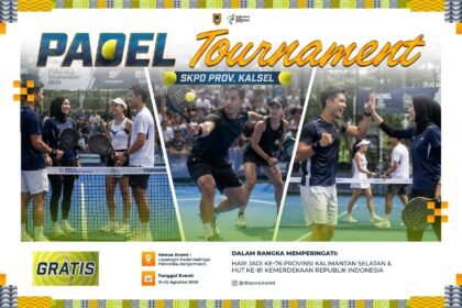 Turnamen Padel Antar-SKPD Digelar, 25 Instansi Siap Unjuk Kemampuan