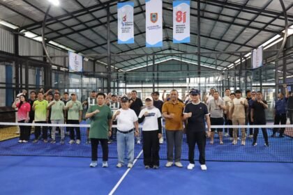25 SKPD Adu Kemapuan di Turnamen Padel Antar instansi, Meriahkan HUT ke-81 RI dan Hari Jadi ke-76 Kalsel