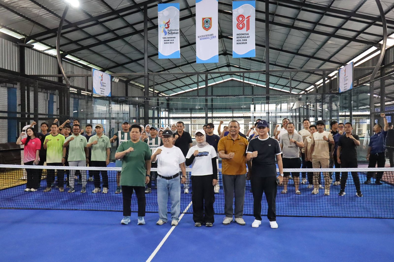 25 SKPD Adu Kemapuan di Turnamen Padel Antar instansi, Meriahkan HUT ke-81 RI dan Hari Jadi ke-76 Kalsel