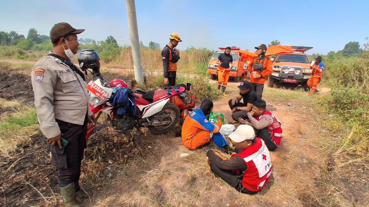 BPBD Kalsel Perkuat Penanganan Karhutla di Guntung Damar