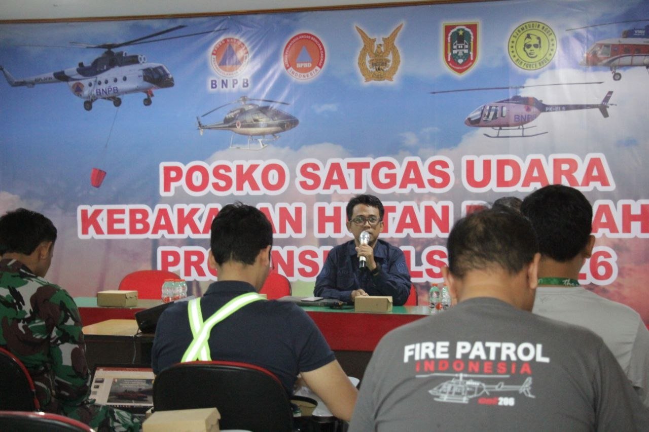 Satgas Udara Kalsel Perkuat Pemadaman Karhutla, Ring 1 Bandara Jadi Prioritas
