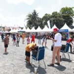 Lomba Estafet Air Meriahkan Aksi Merah Putih HUT ke-81 RI di Tanah Bumbu: Ajang Kekompakan dan Kebersamaan