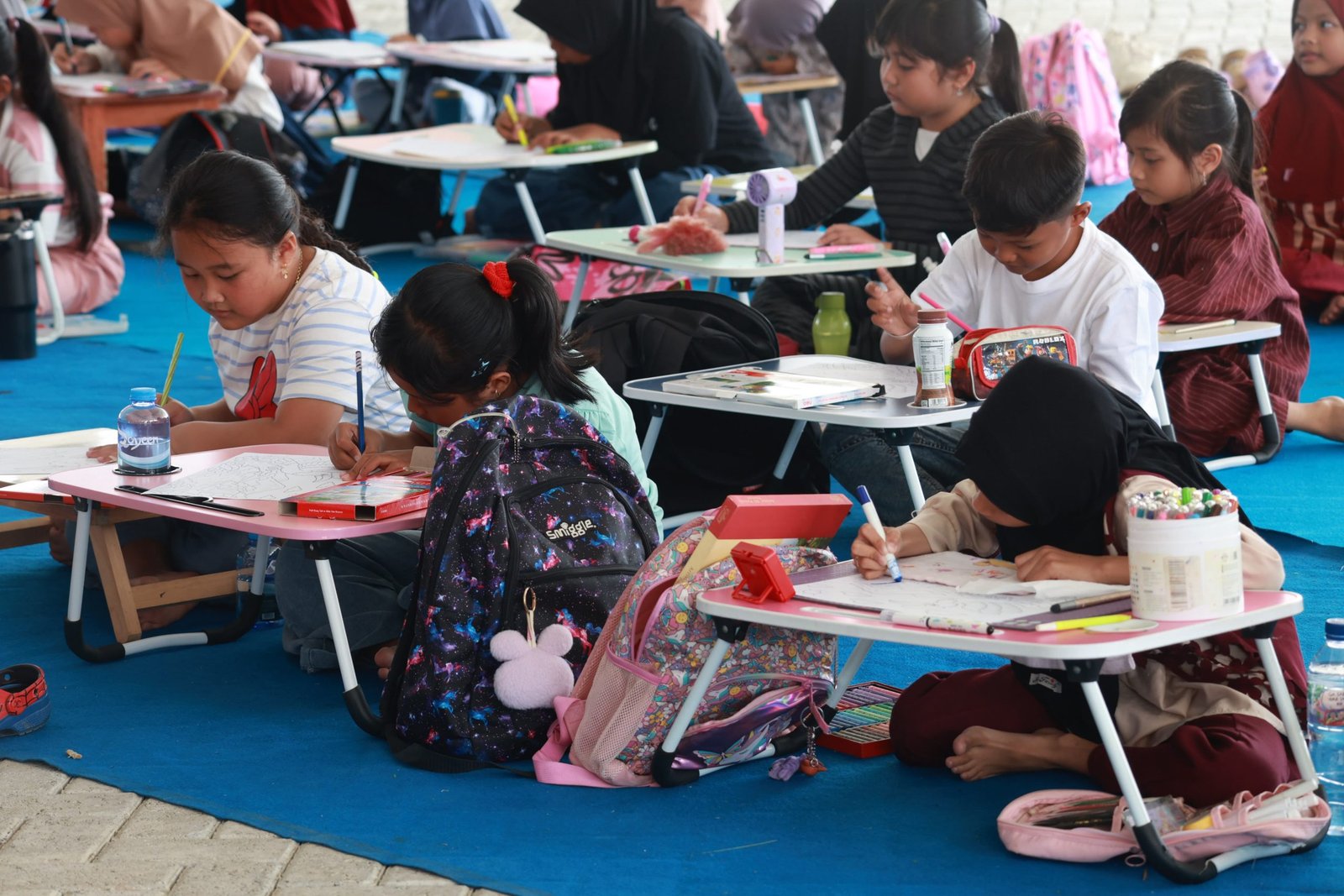 Lomba Mewarnai di Aksi Merah Putih HUT ke-81 RI di Tanah Bumbu Jadi Ruang Ekspresi dan Cinta Tanah Air