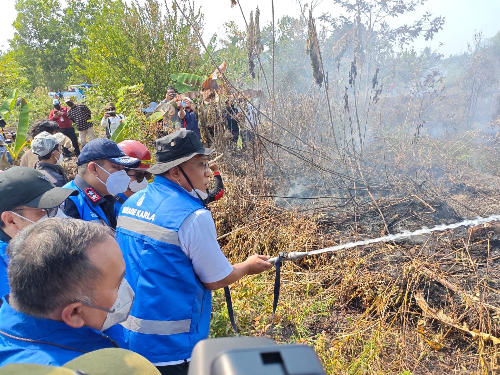 Hadapi Krisis Air Pemadaman Karhutla, Pemerintah Siapkan Sumur Bor hingga 50 Meter