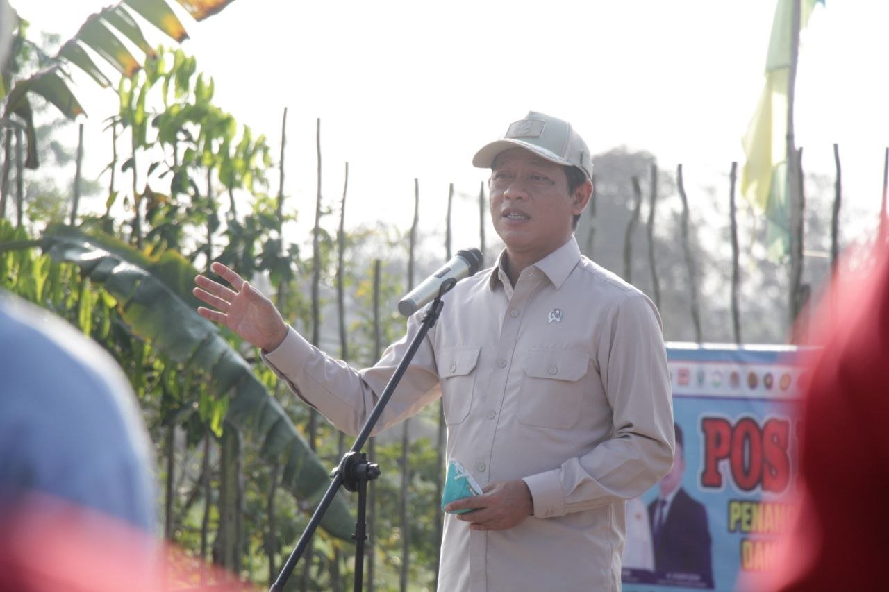 Wamenko Hanif Ingatkan Ancaman Krisis Air, Riam Kanan Jadi Perhatian