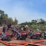 PUPR Kalsel Siagakan Suplai Air 24 Jam untuk Perkuat Penanganan Karhutla di Hutan Lindung dan Guntung Damar