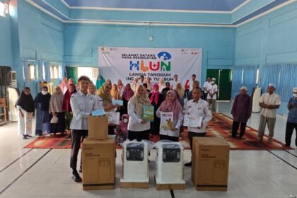 PPRSLU Budi Sejahtera Dapat Bantuan Oksigen Konsentrator, Antisipasi Dampak Kabut Asap