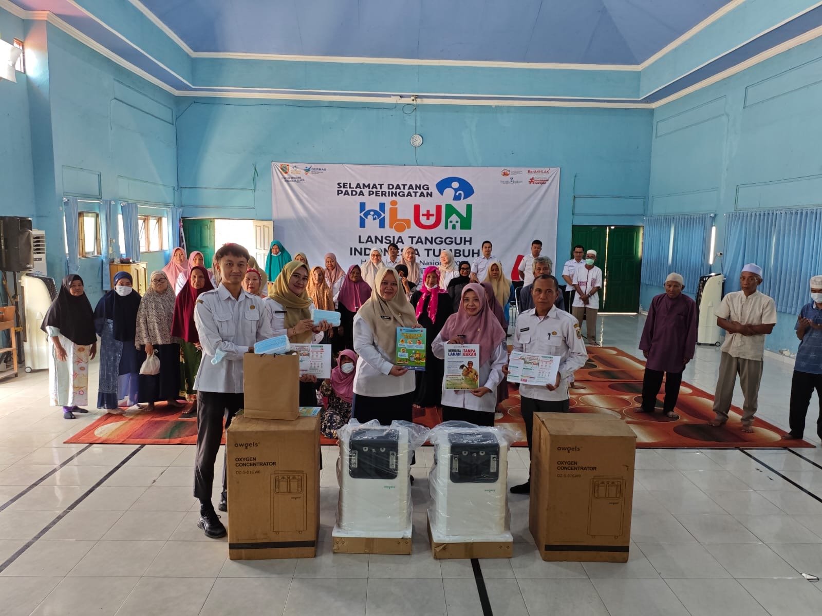 PPRSLU Budi Sejahtera Dapat Bantuan Oksigen Konsentrator, Antisipasi Dampak Kabut Asap