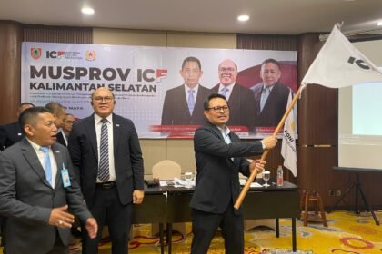 Subhan Nor Yaumil Pimpin ICF Kalsel 2026–2030, Bidik Prestasi Atlet dan Hidupkan Kembali Tour de Banua