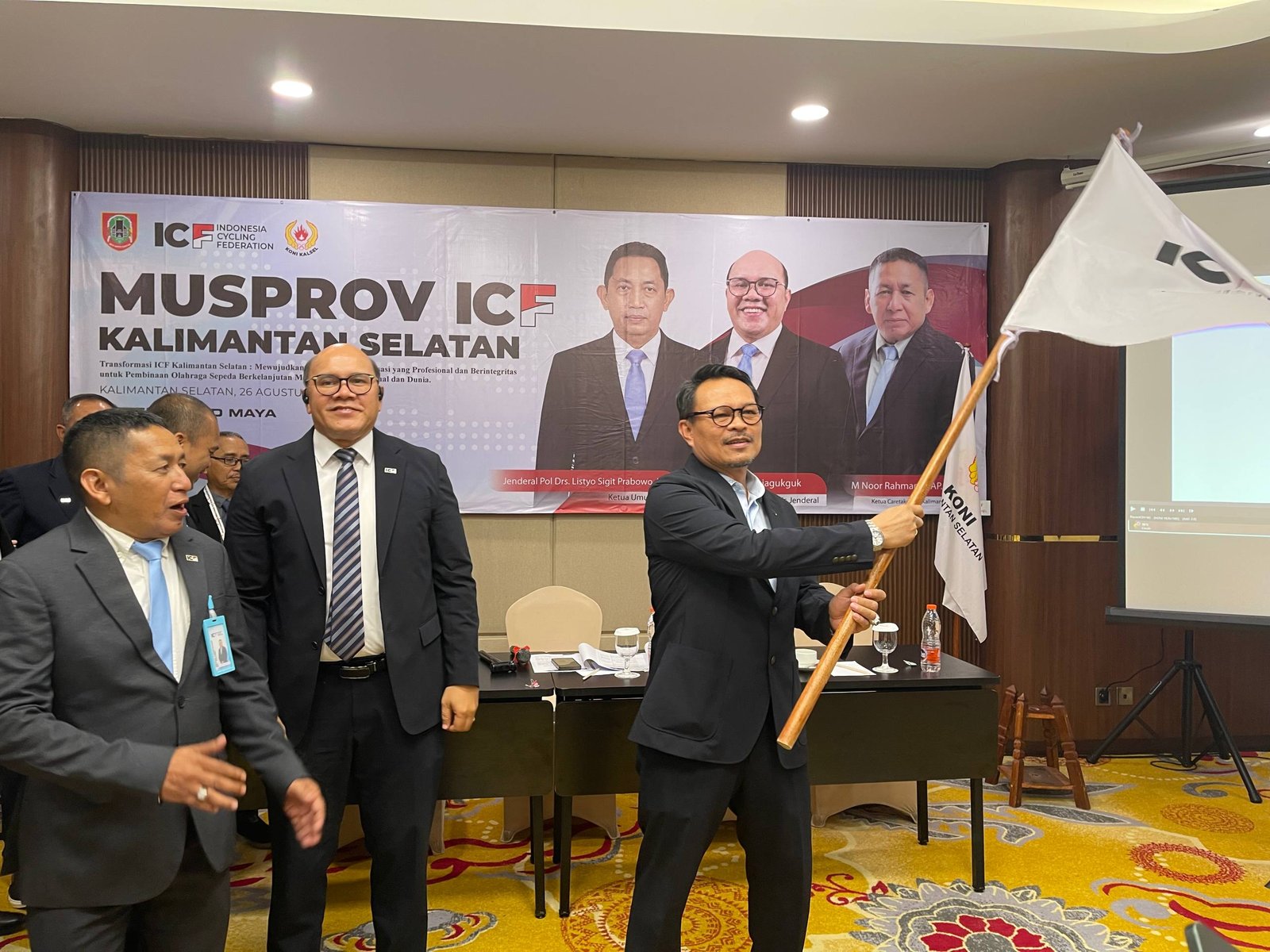 Subhan Nor Yaumil Pimpin ICF Kalsel 2026–2030, Bidik Prestasi Atlet dan Hidupkan Kembali Tour de Banua
