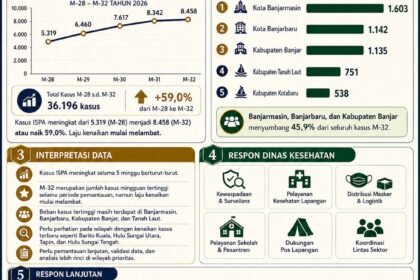 Dinkes Kalsel Tingkatkan Kewaspadaan Menyusul Tren Kenaikan Kasus ISPA