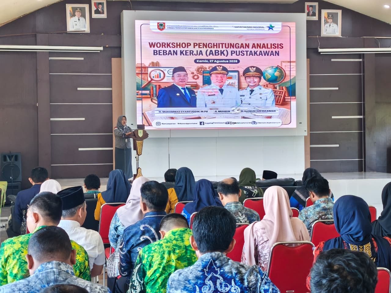 Dispersip Kalsel Dorong Penghitungan ABK untuk Penuhi Kebutuhan Pustakawan