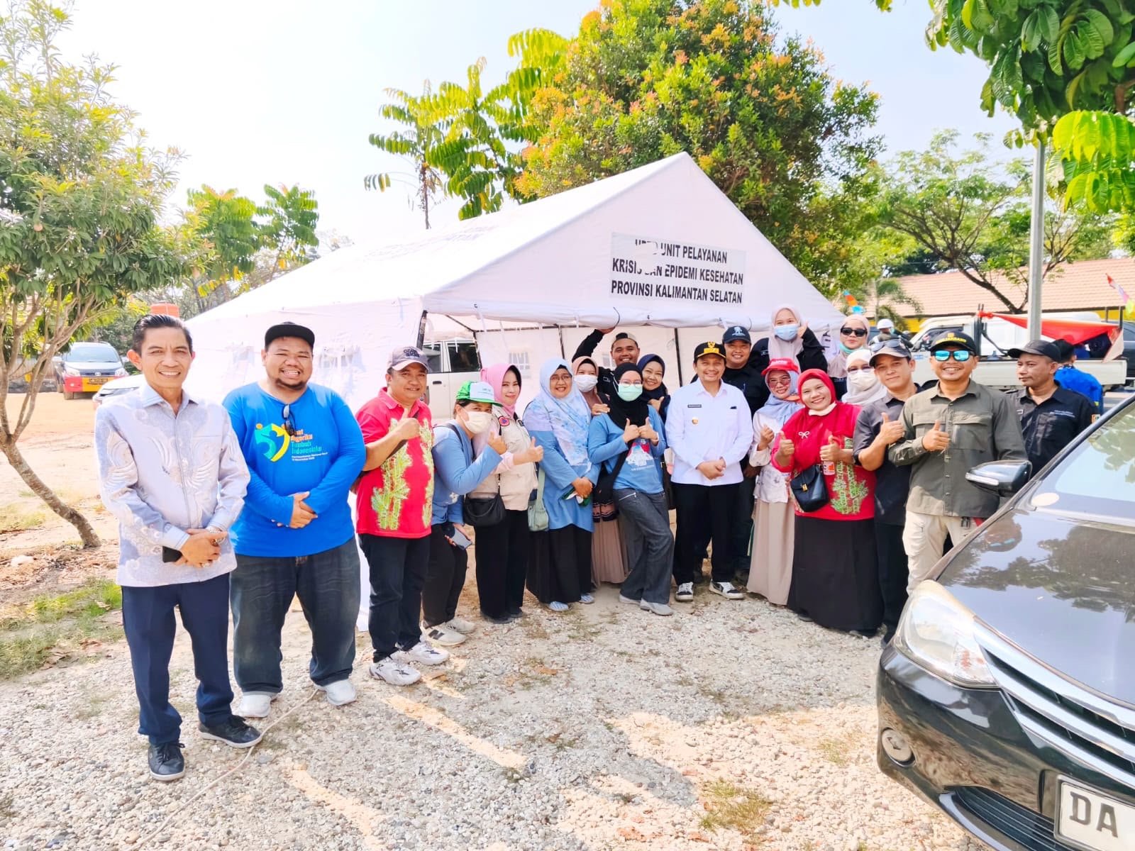 Dinkes Kalsel Imbau Warga Kurangi Aktivitas Outdoor Saat Kabut Asap Pekat