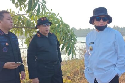Gubernur Kalsel Tinjau Karhutla di Guntung Damar, Pastikan Ketersediaan Air untuk Pemadaman