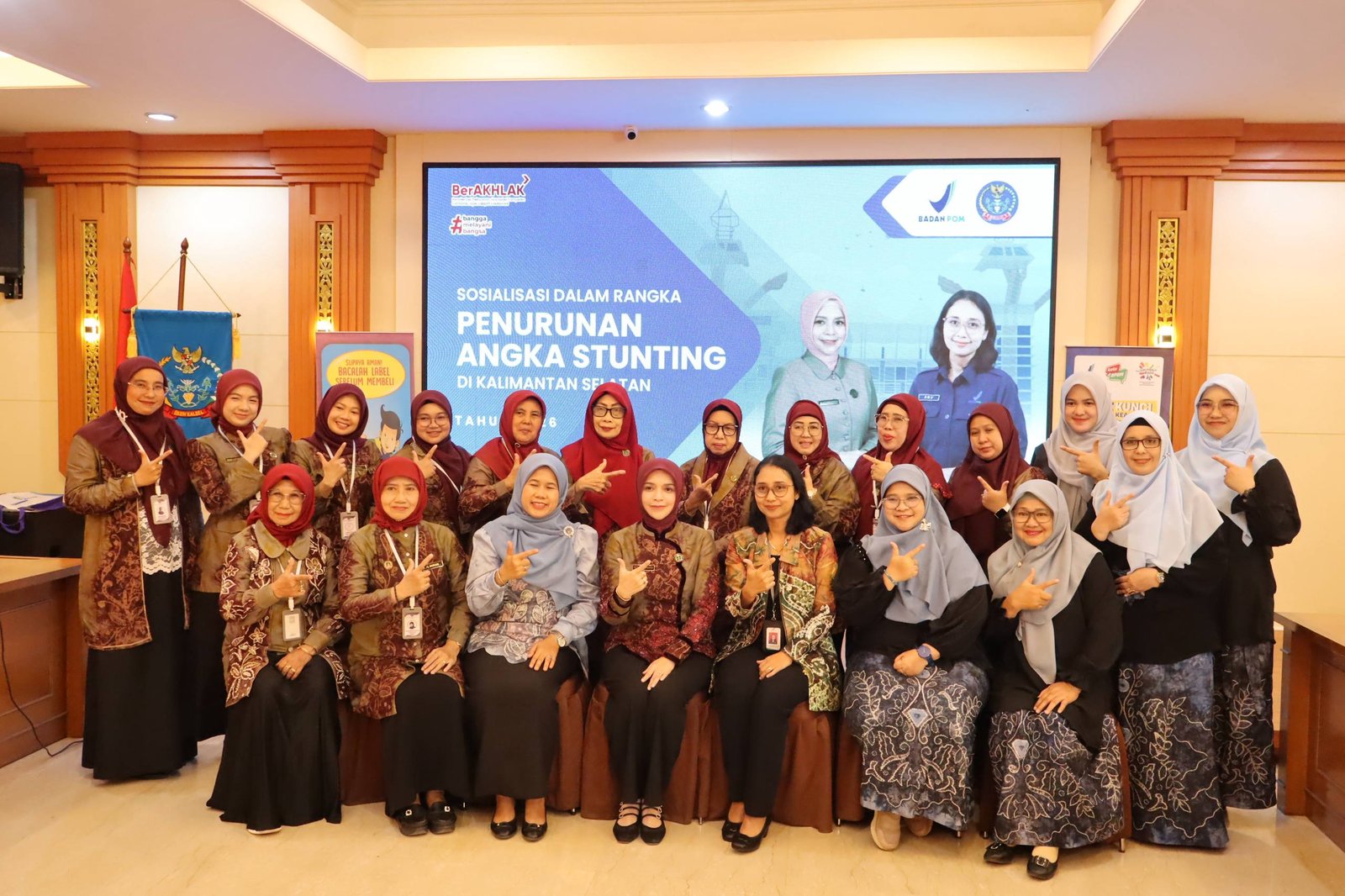 BBPOM-BKOW Kalsel Kolaborasi Edukasi Masyarakat untuk Turunkan Angka Stunting