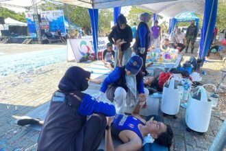 Pastikan Atlet Tetap Sehat, BKOM Kalsel Turunkan Tim Kesehatan di Event Olahraga