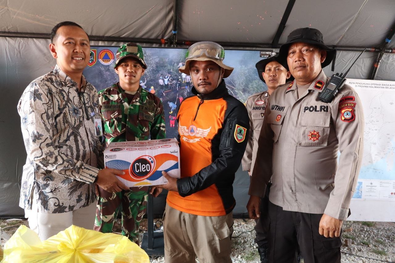 Bandara Syamsudin Noor Dukung Penanggulangan Karhutla di Banjarbaru