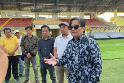 Jelang Championship, Wagub Kalsel dan Dinas PUPR Lakukan Peninjauan Stadion 17 Mei
