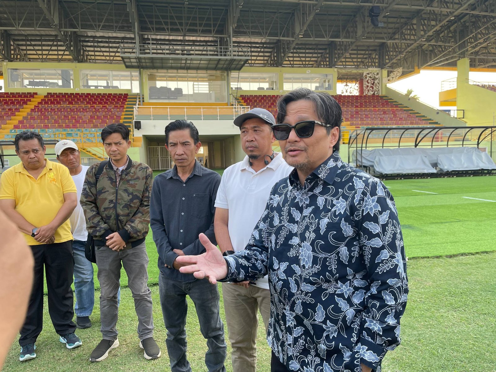 Jelang Championship, Wagub Kalsel dan Dinas PUPR Lakukan Peninjauan Stadion 17 Mei