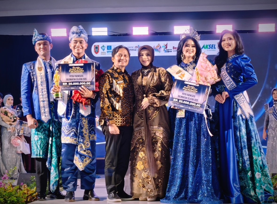 Putra-Putri Pariwisata Kalsel 2026 Resmi Terpilih, Bawa Misi Promosikan Potensi Banua