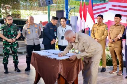 Sinergi Pusat, Daerah, TNI-Polri, Kalsel Jadi Pilot Project Jembatan Non-Nasional
