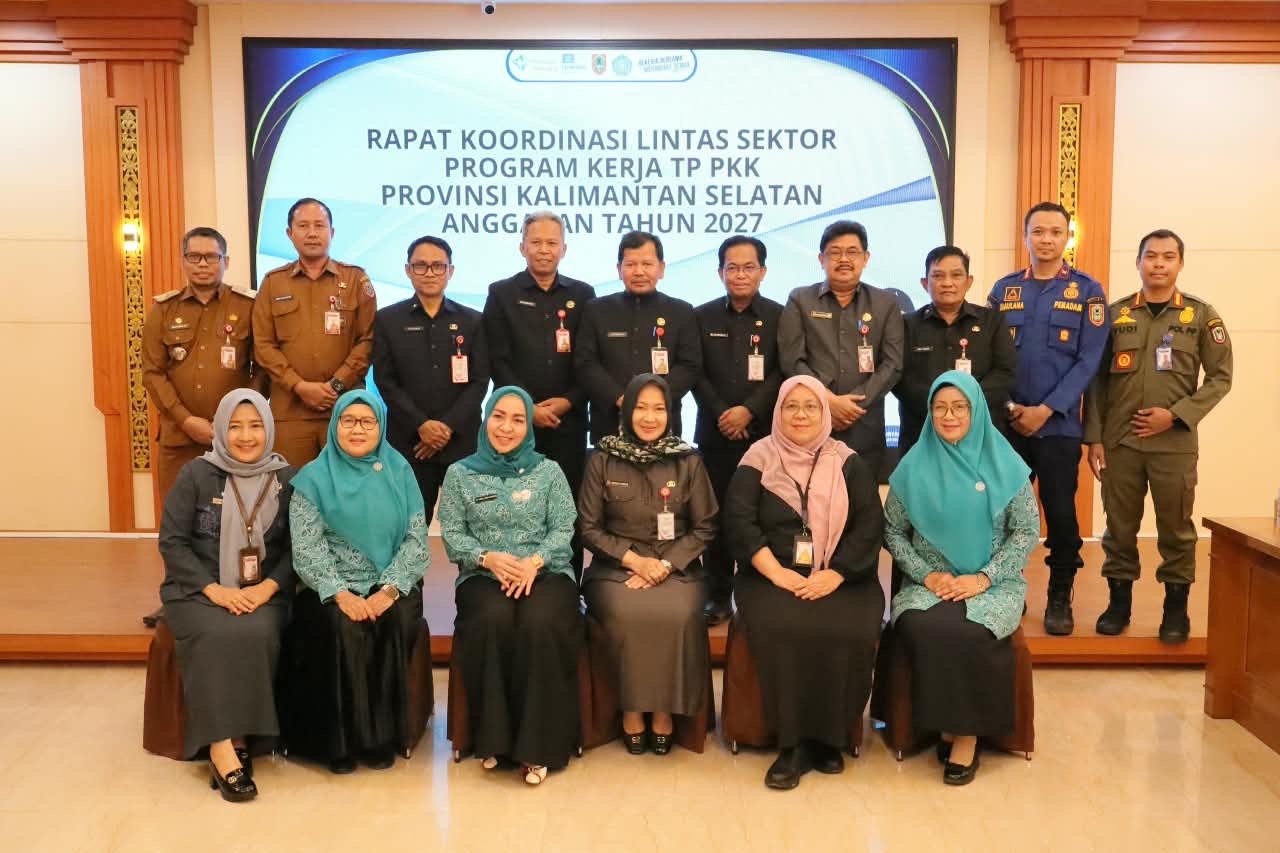 Cegah Tumpang Tindih Program, TP PKK Kalsel Perkuat Koordinasi Lintas OPD