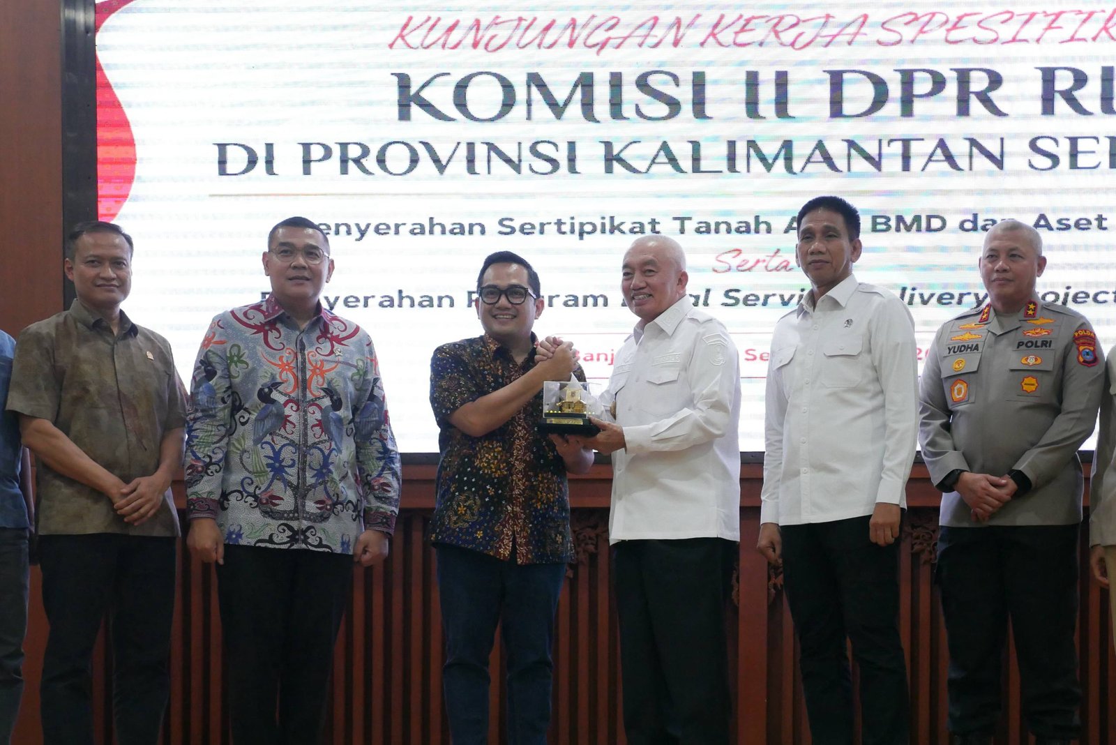 Komisi II DPR RI Pastikan Pengamanan Aset Daerah dan Program LSDP Berikan Manfaat Nyata bagi Masyarakat Kalsel