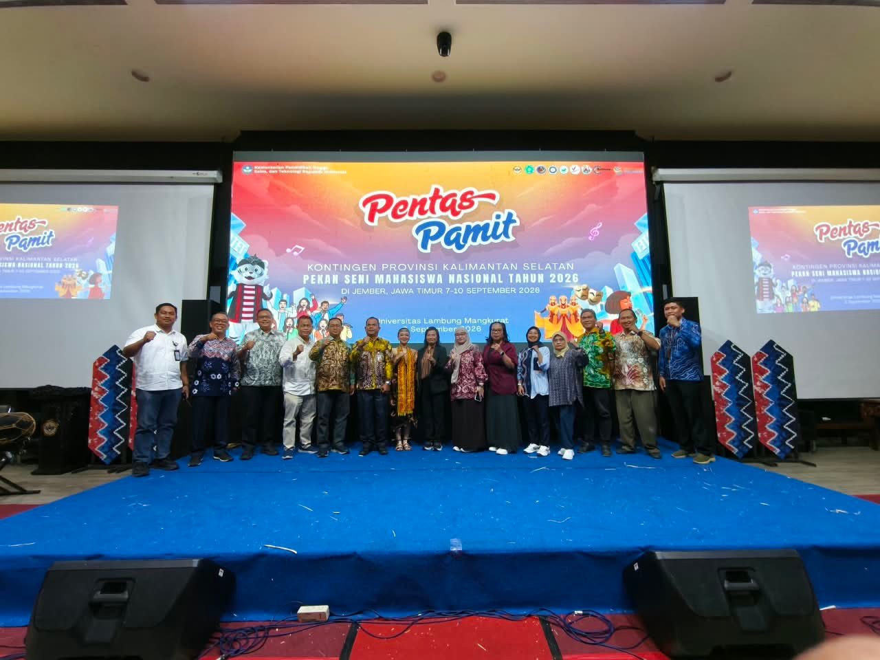 Lepas Kontingen Peksiminas, Gubernur Kalsel Pesan Kontingen Harumkan Nama dan Marwah Banua