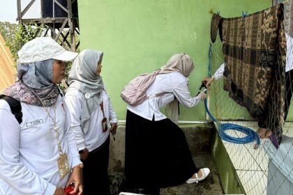 Pilot Project Pokja PKP, Dinkes Kalsel Dorong Masyarakat Baringin A Terapkan Hidup Bersih dan Sehat