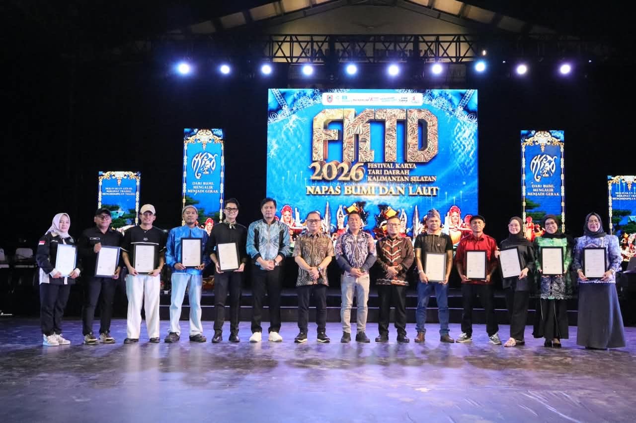 FKTD Kalsel 2026 Angkat Tema “Napas Bumi dan Laut”, Penyaji Terbaik Akan Tampil di Parade Tari Nusantara