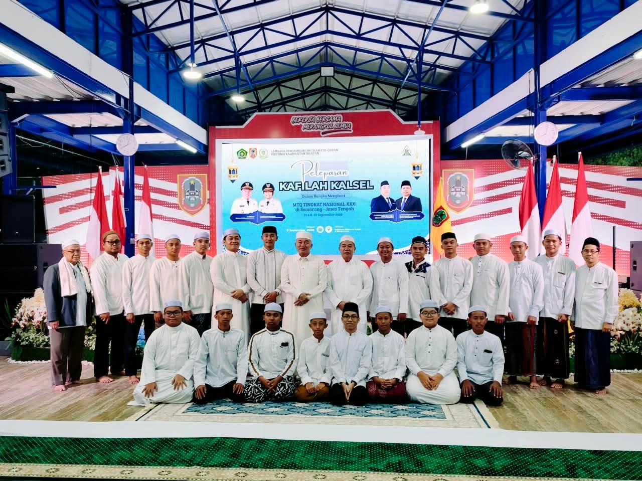 Lepas 56 Kafilah MTQ Nasional, Muhidin Tekankan Kesehatan dan Fokus Bertugas