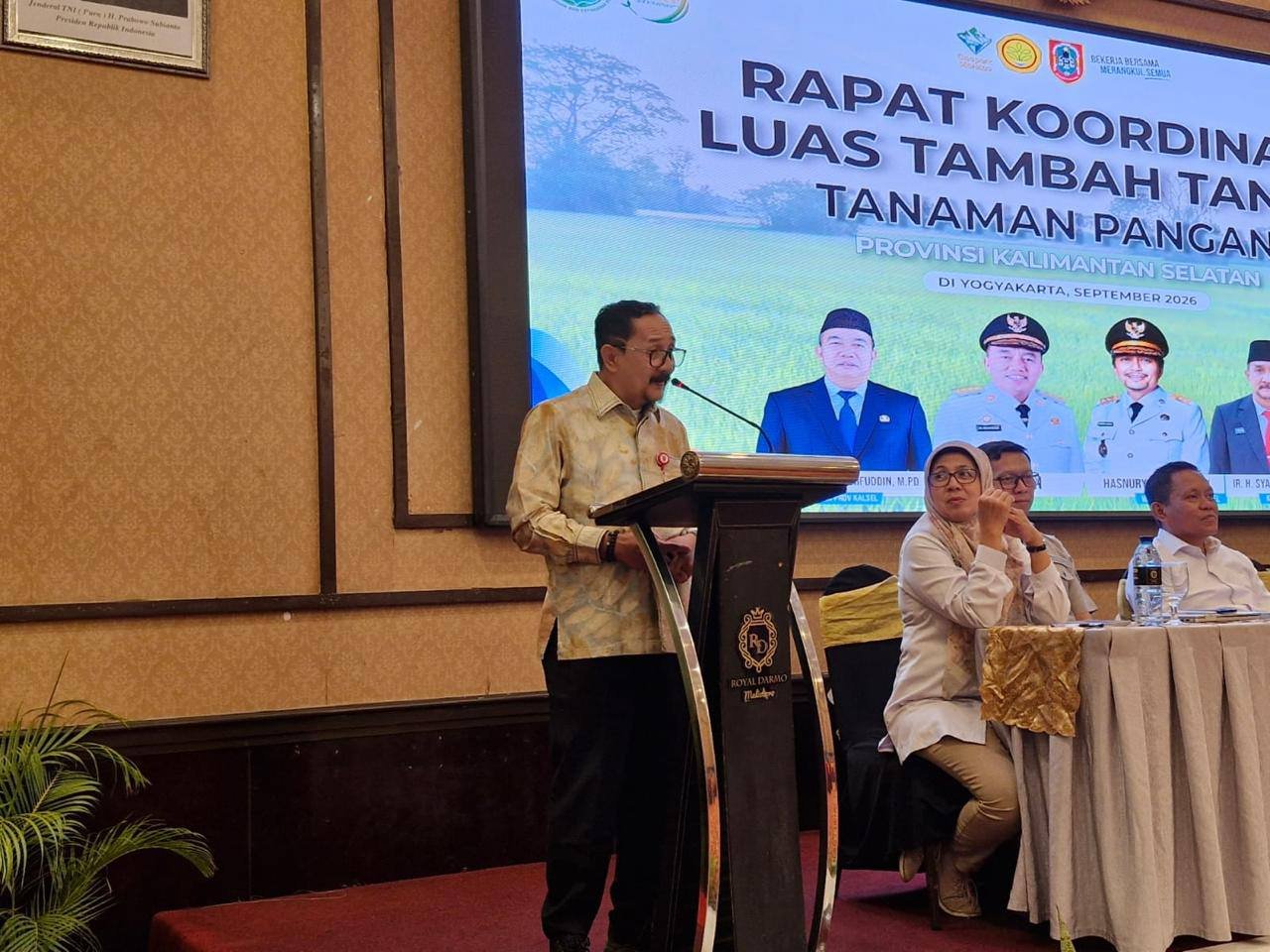 Rapat Koordinasi Luas Tambah Tanam (LTT) Tanaman Pangan, Kalsel Tekankan Data Valid dan Percepatan Tanam