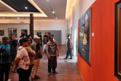 Pameran Tunggal “Intan Banua” Muslim Anang Abdullah Hadirkan Lebih dari 40 Karya di Taman Budaya Kalsel